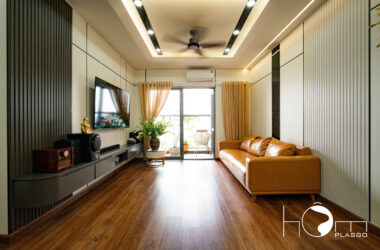 Cải tạo căn hộ Hà Đông: Giải pháp sàn – ốp tường toàn diện từ hÔm Plasgo